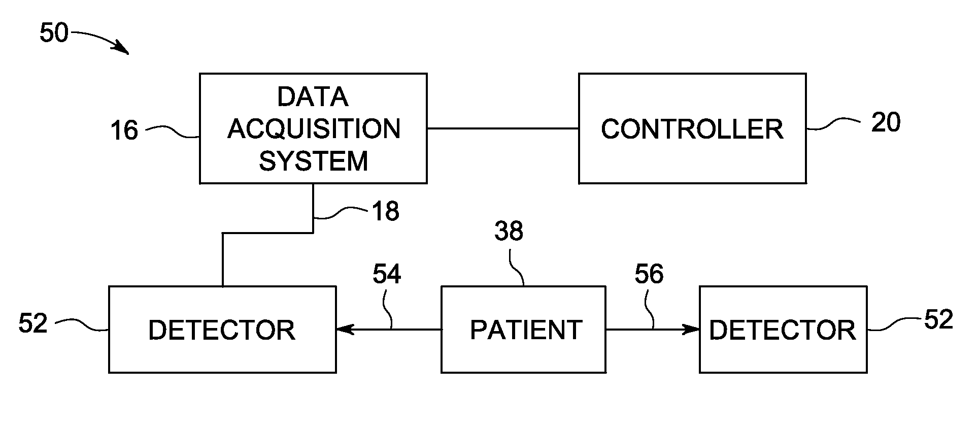 Anode-illuminated radiation detector