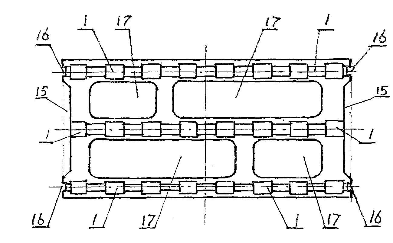 Anti-seismic energy-saving interlocking building block