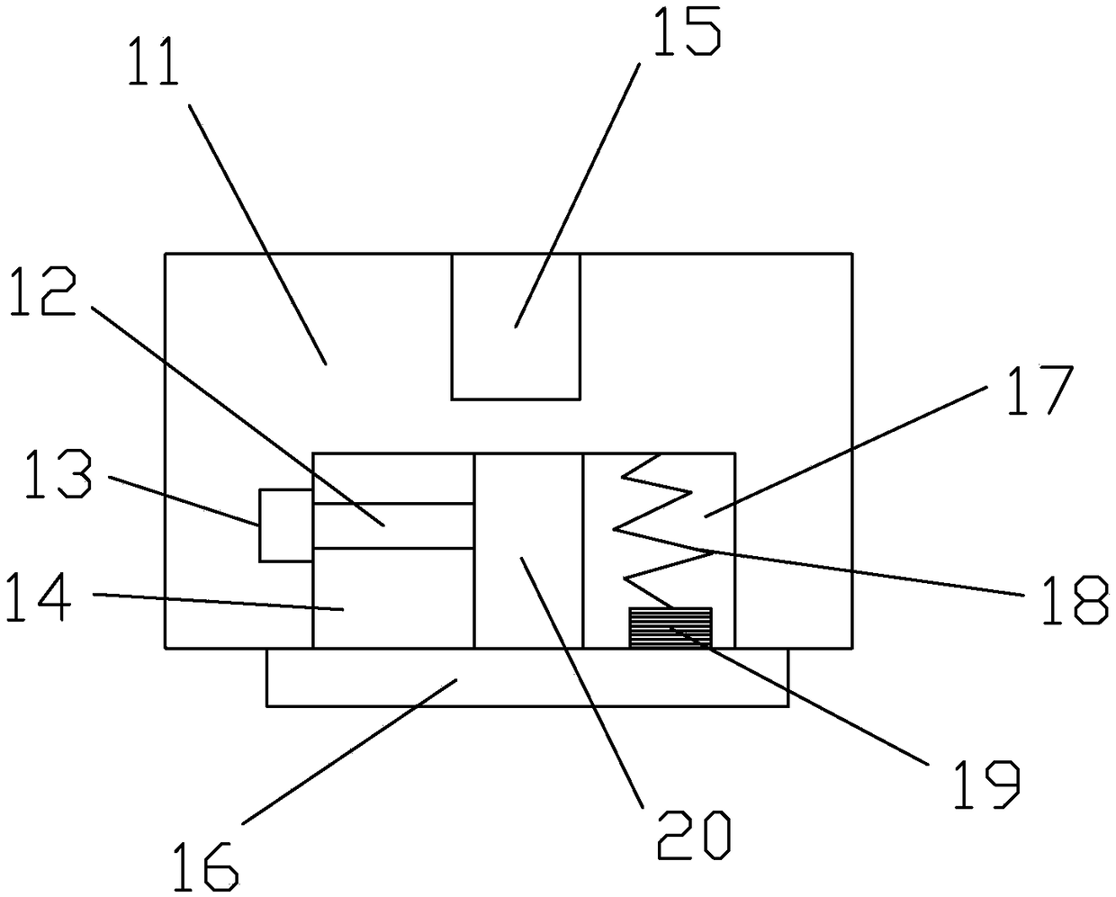 Annular tripping type zinc oxide arrester with fault indication