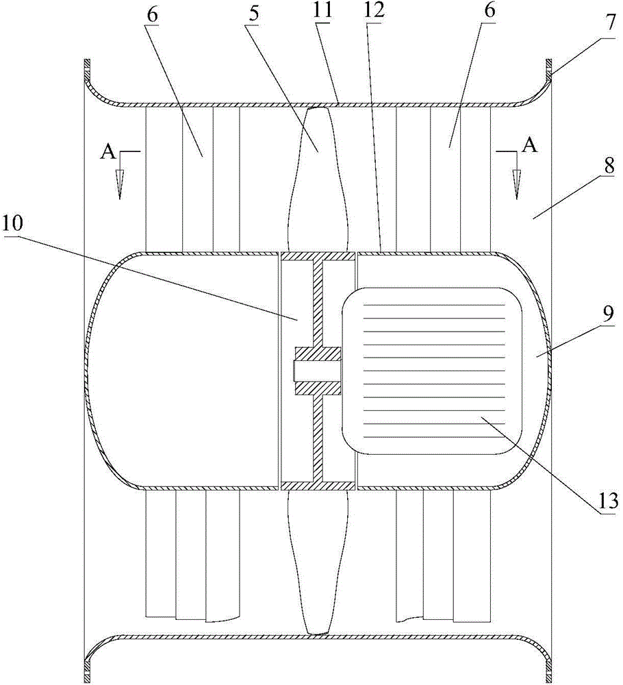 Guide device of bidirectional reversible axial-flow fan