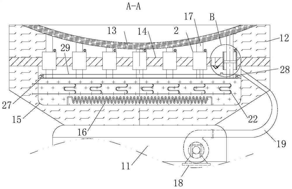 A fixed device for patients with tumor radiotherapy