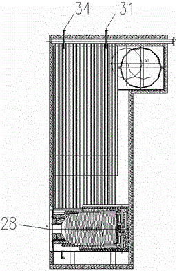 A marine heavy fuel oil purification heating system