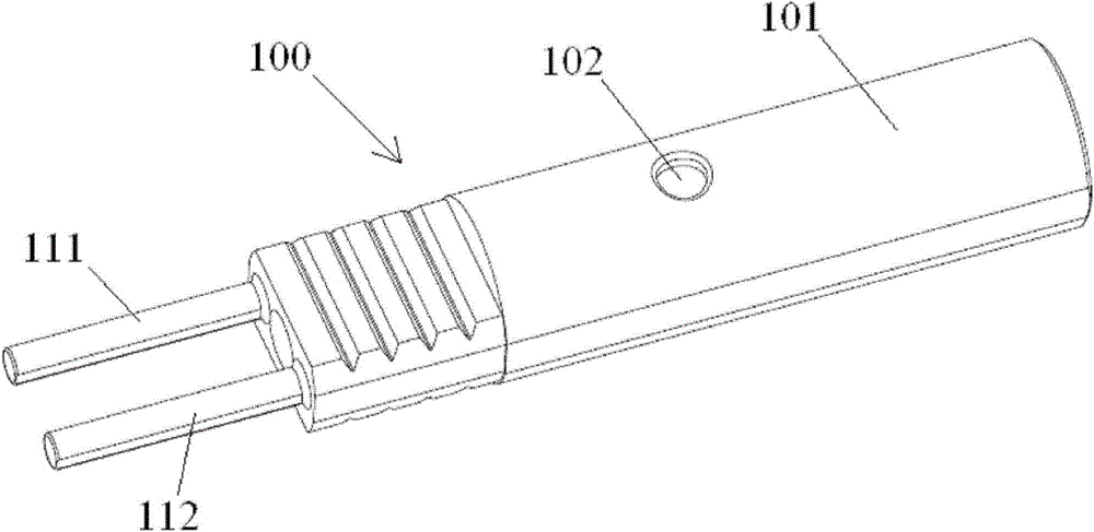 Optical fiber connector assembly