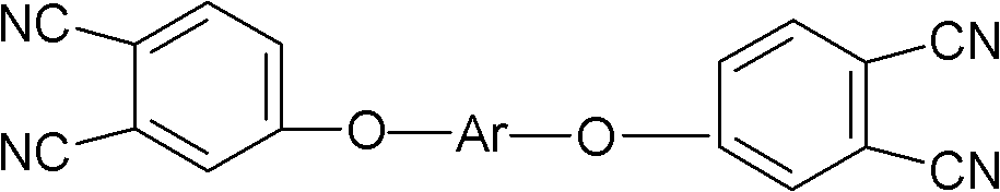 Poly (arylene ether nitrile) composite material and preparation method thereof