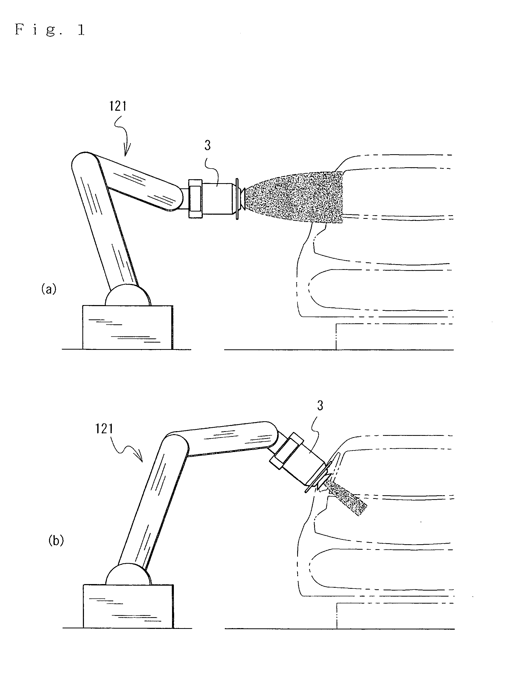 Rotary atomizer and coating method by it