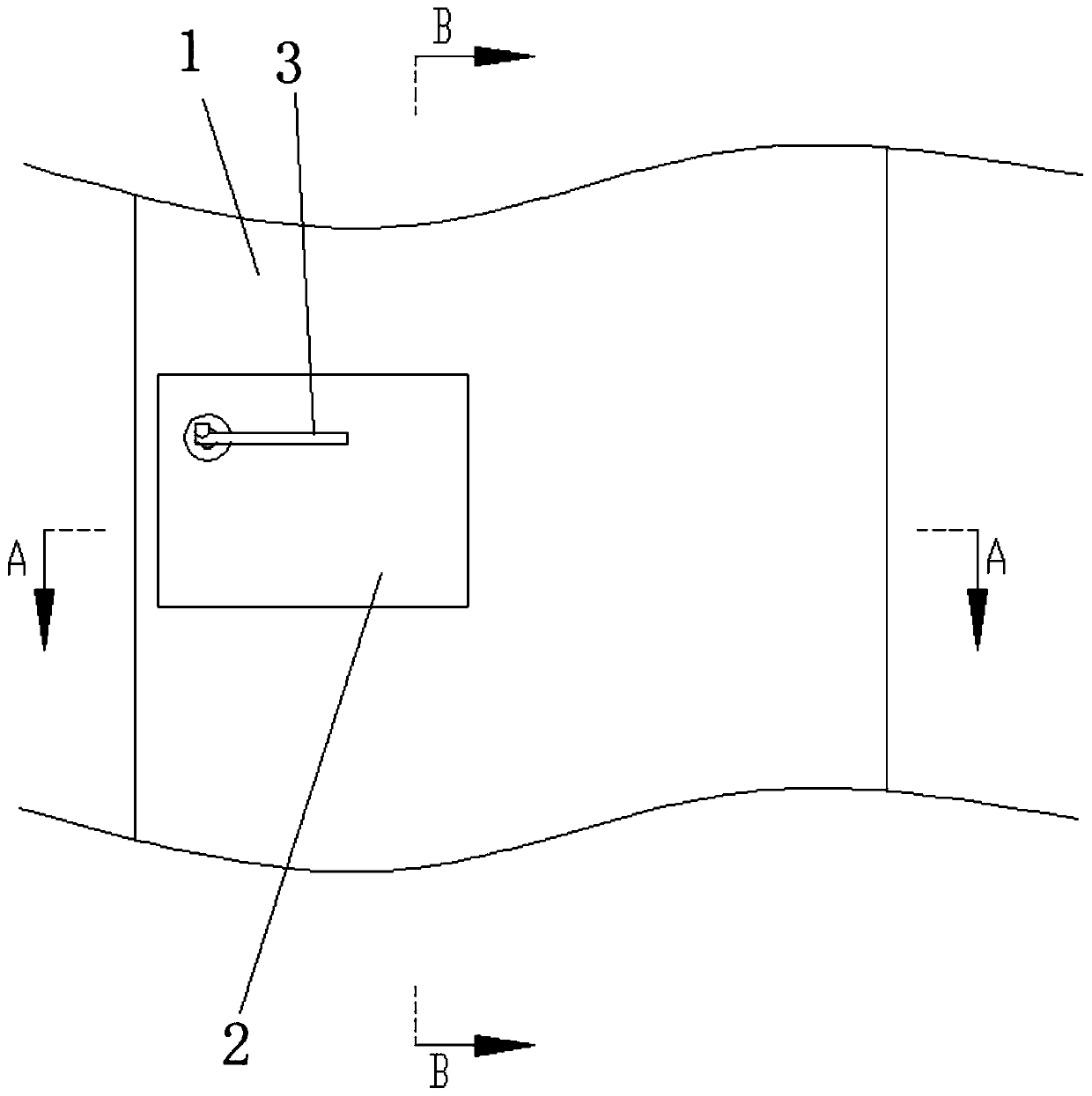 Display cabinet door handle with disinfection function