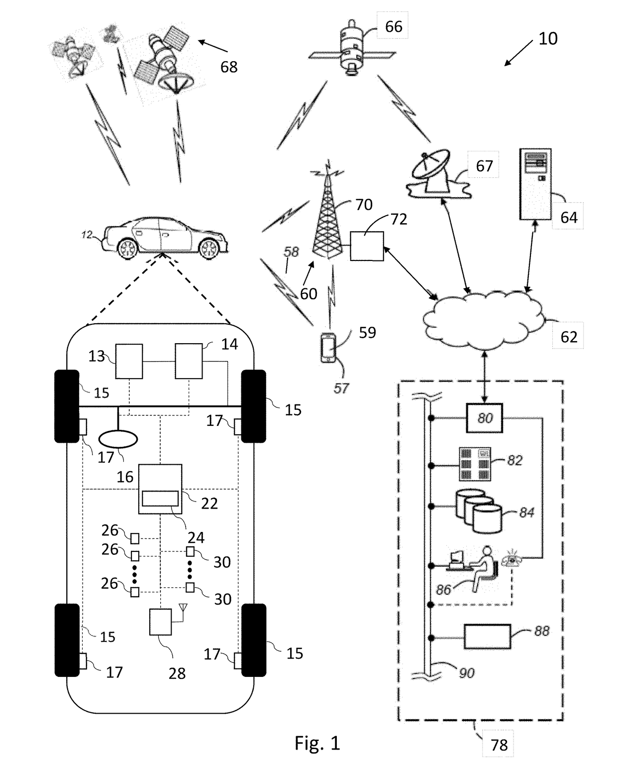 System and Method for Improved Obstable Awareness in Using a V2x Communications System