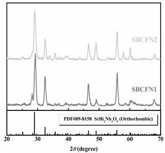 A kind of single-phase multiferroic ceramics with non-stoichiometric ratio of Olivieris structure and preparation method thereof