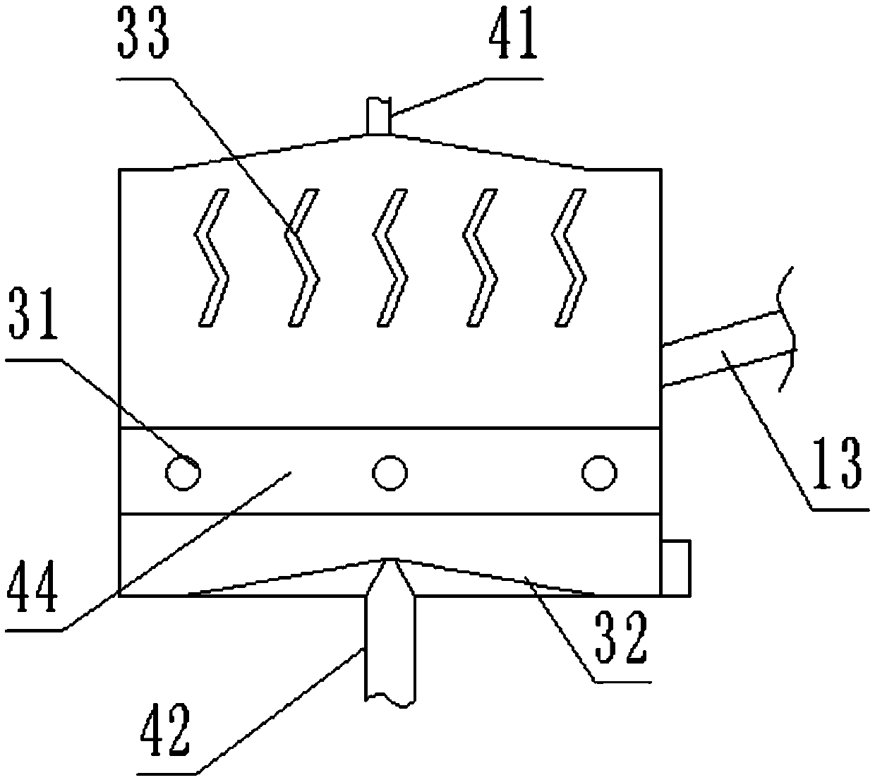 Optional type medicine processing crushing device