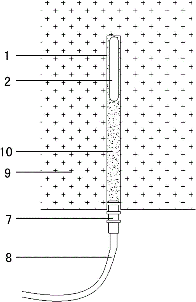 A prestressed full-length anchor bolt support method