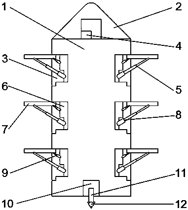 Ship capable of quick braking and steering and provided with airplane runway