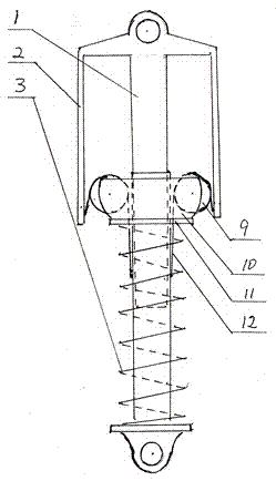 Kick type vibration absorbing method and kick type vibration absorber