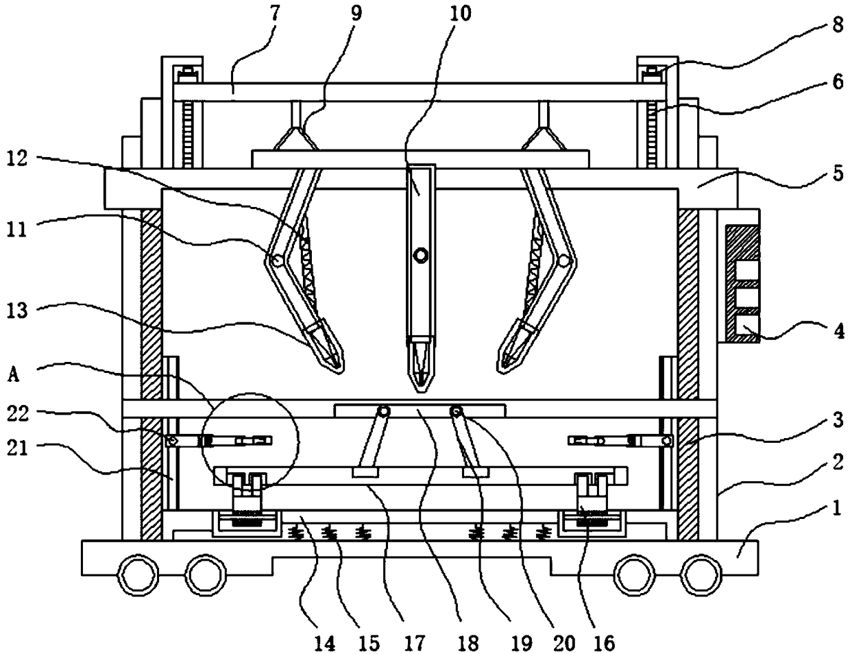 Intelligent carving equipment capable of networking and multi-angularly carving