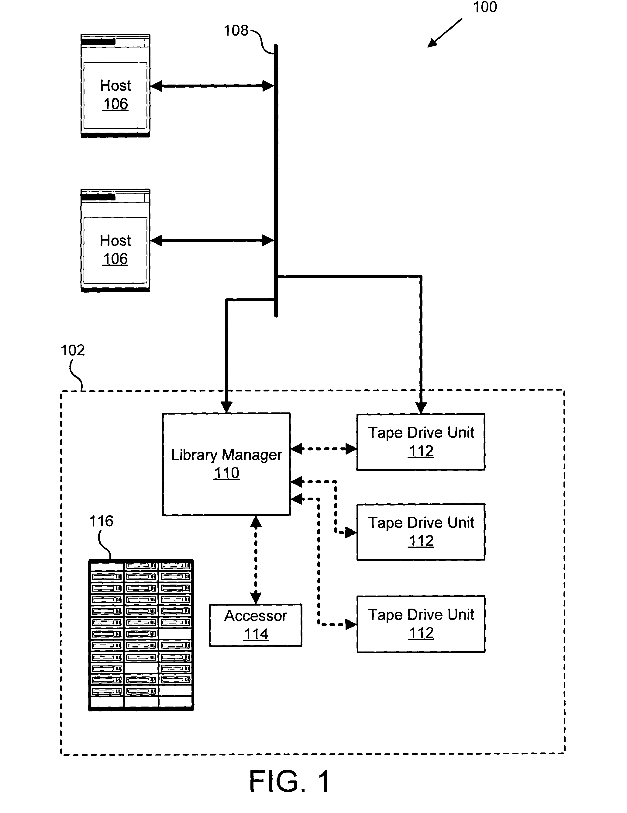 Method for utilizing tape media segmentation