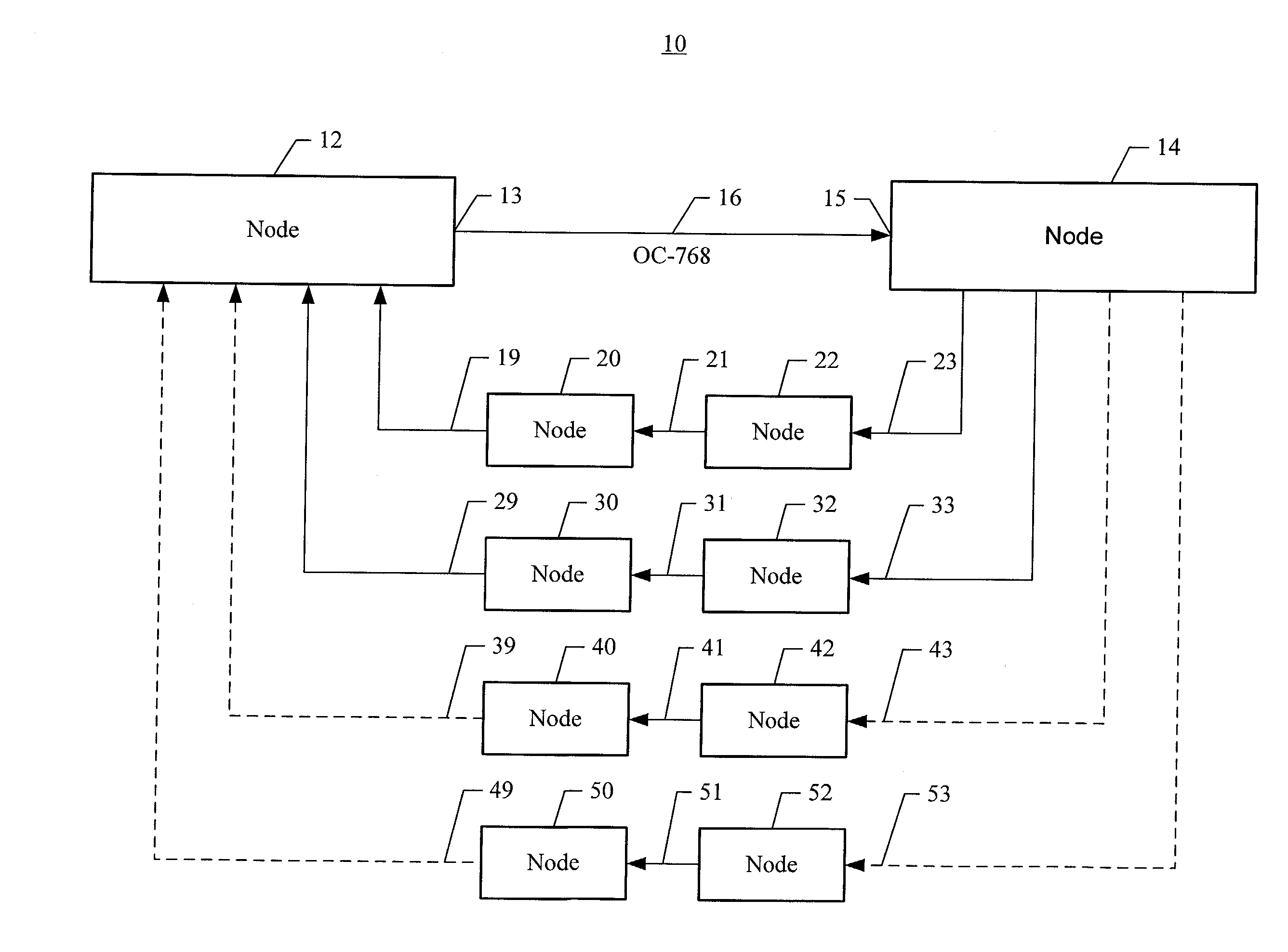 Multiplexed automatic protection switching channels