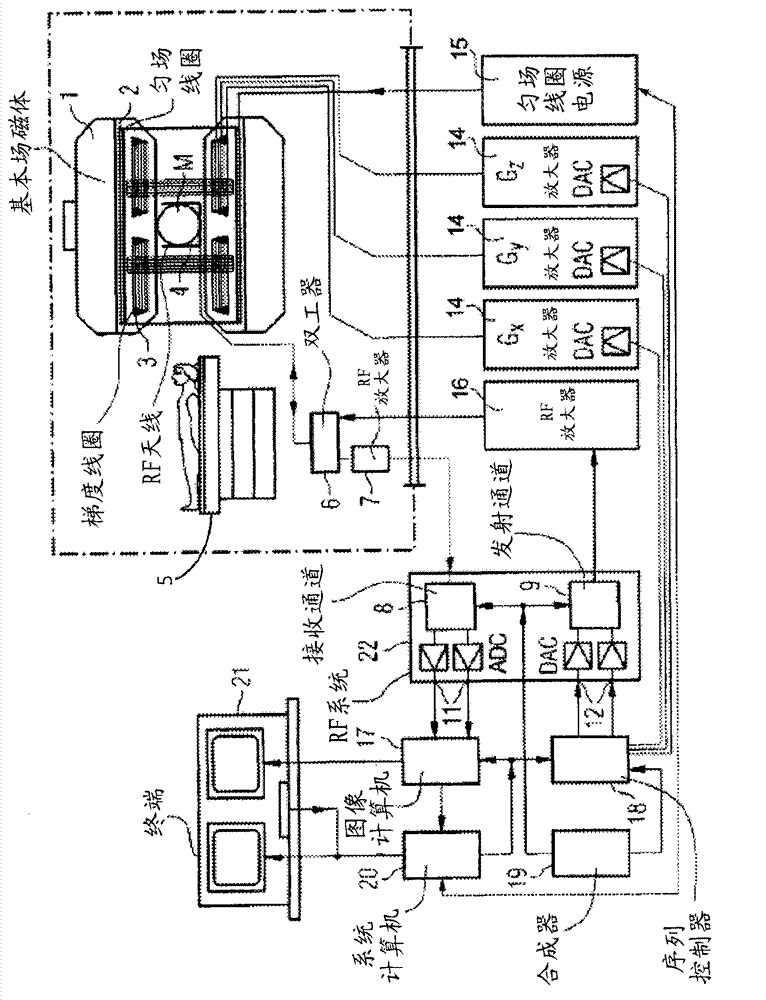 System used for reconstructing and parallelly obtaining mri image