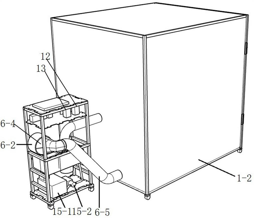 A rotary impact constant temperature atomization physiotherapy device and its use method