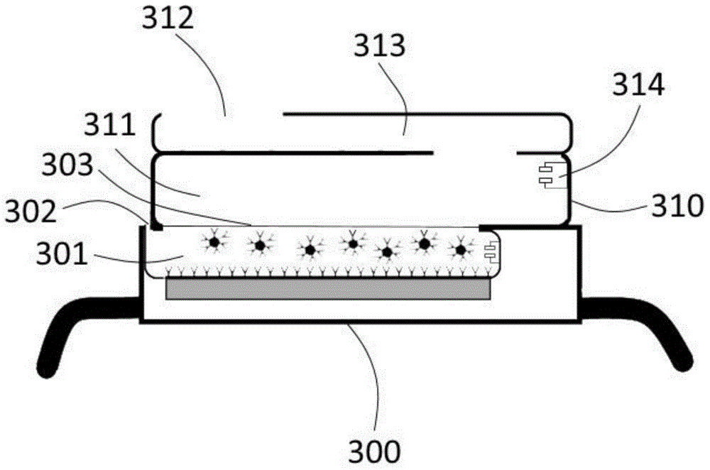 Liquid phase detection chip