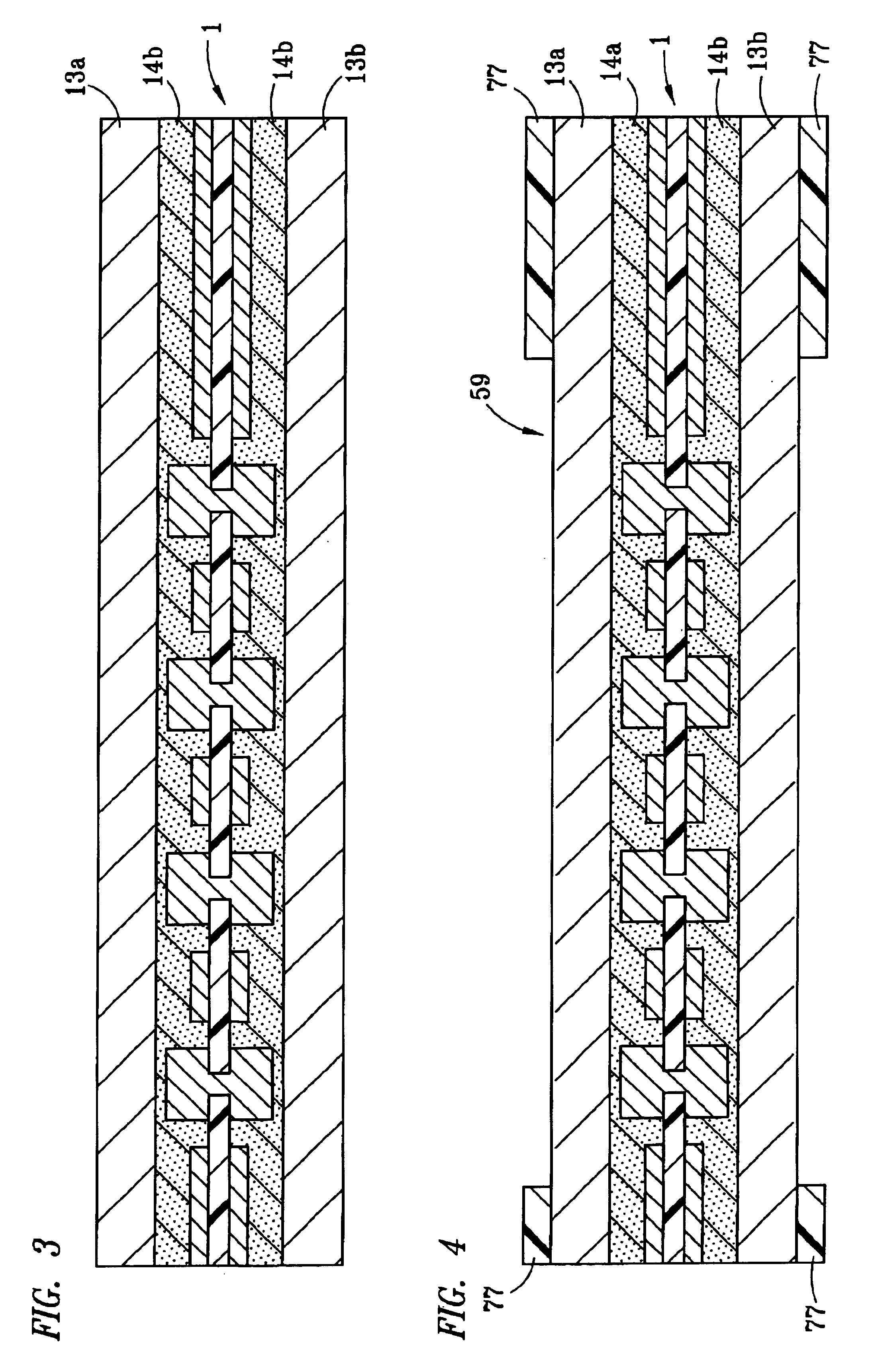 Flex-based IC package construction employing a balanced lamination