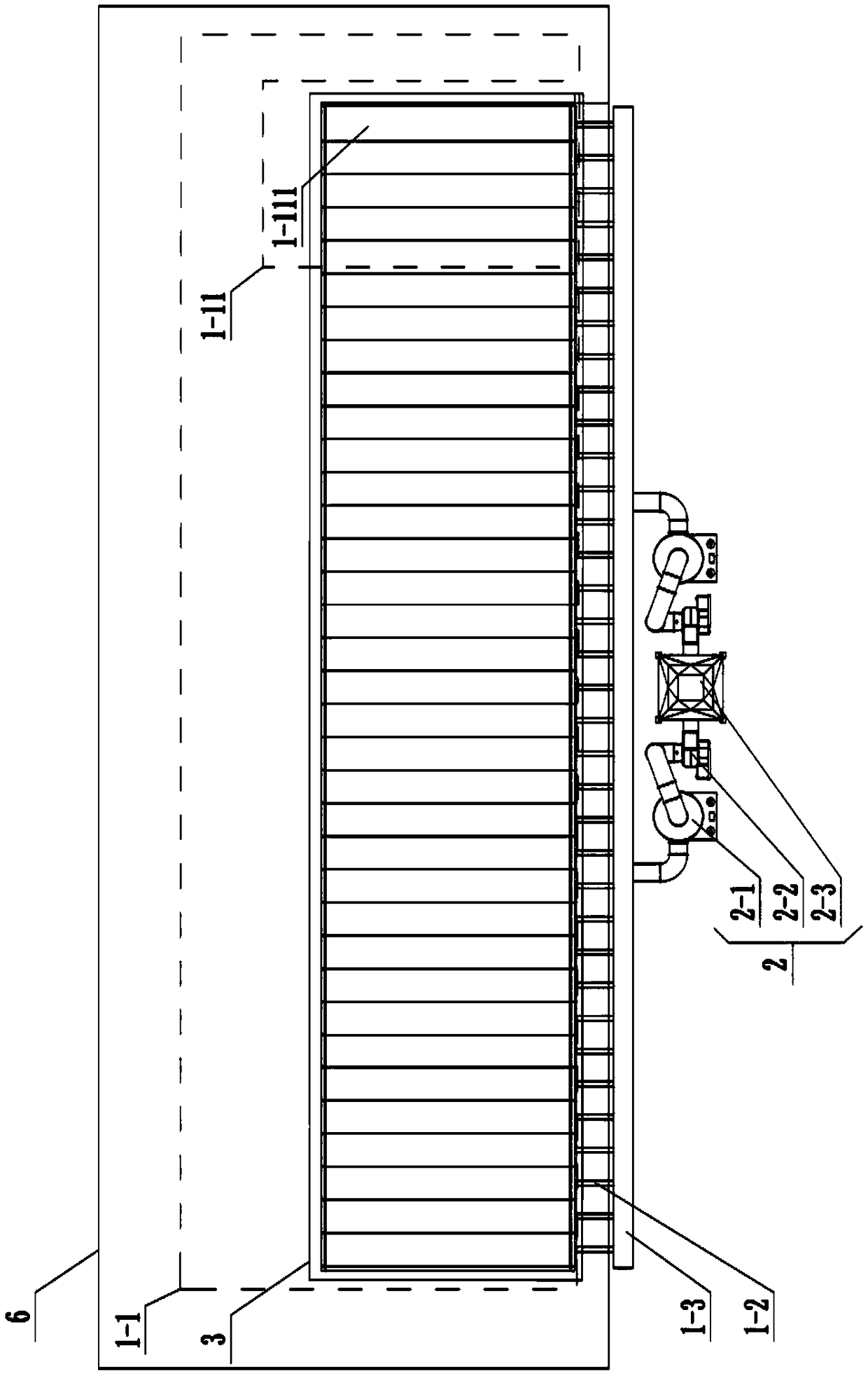 Ammonia fog collection and treatment system for electrolysis workshop