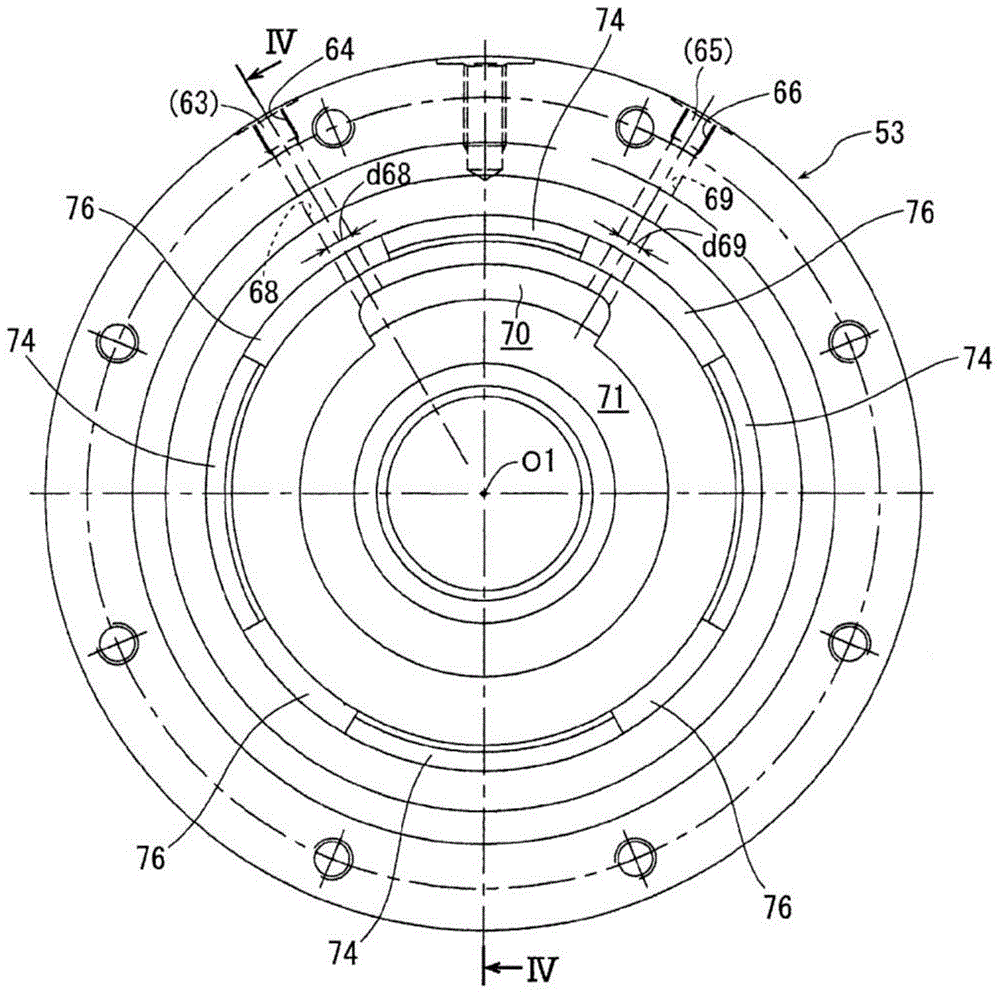 Eccentric swing type reduction gear