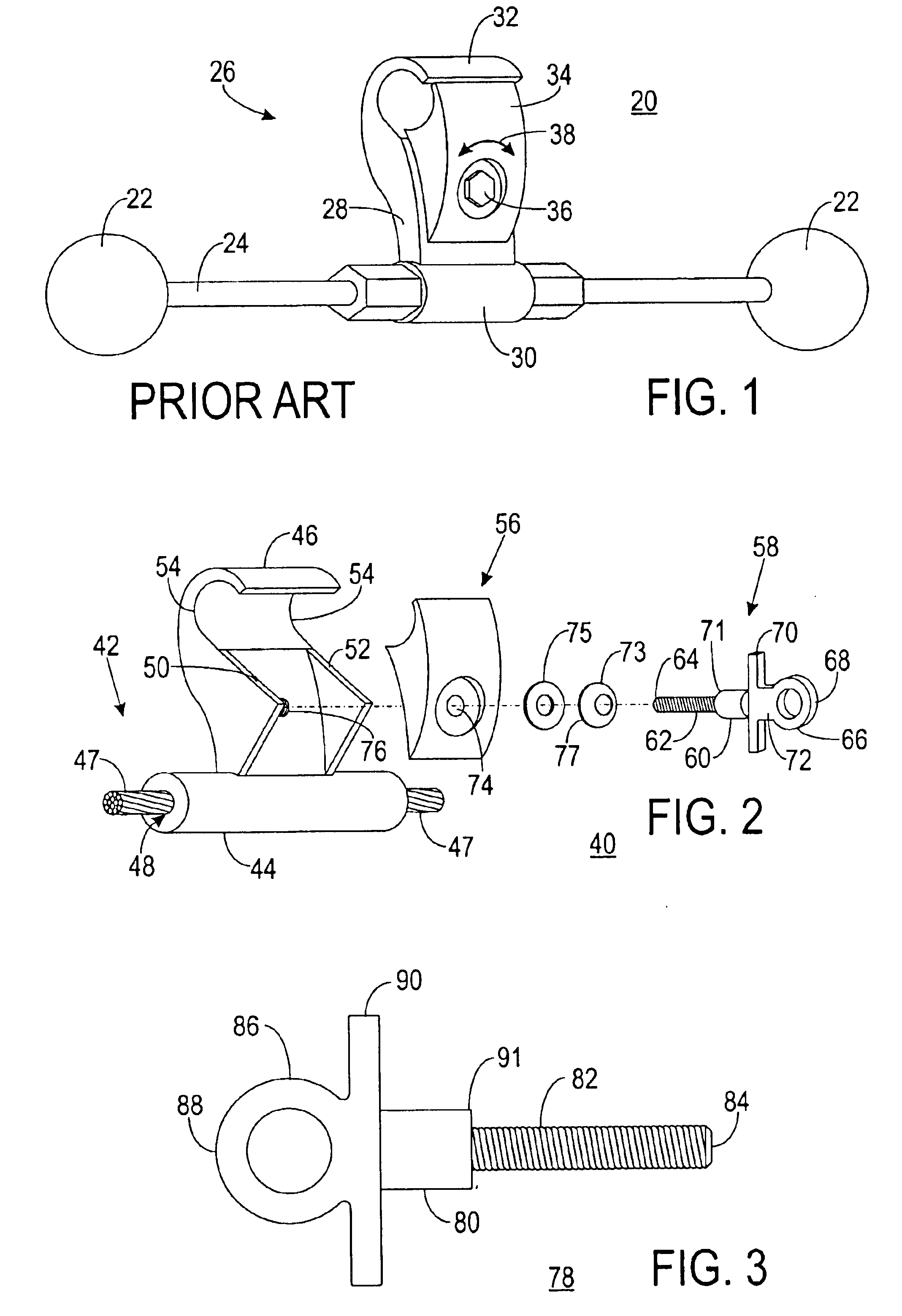 Clamp for a vibration damper and method of installing same