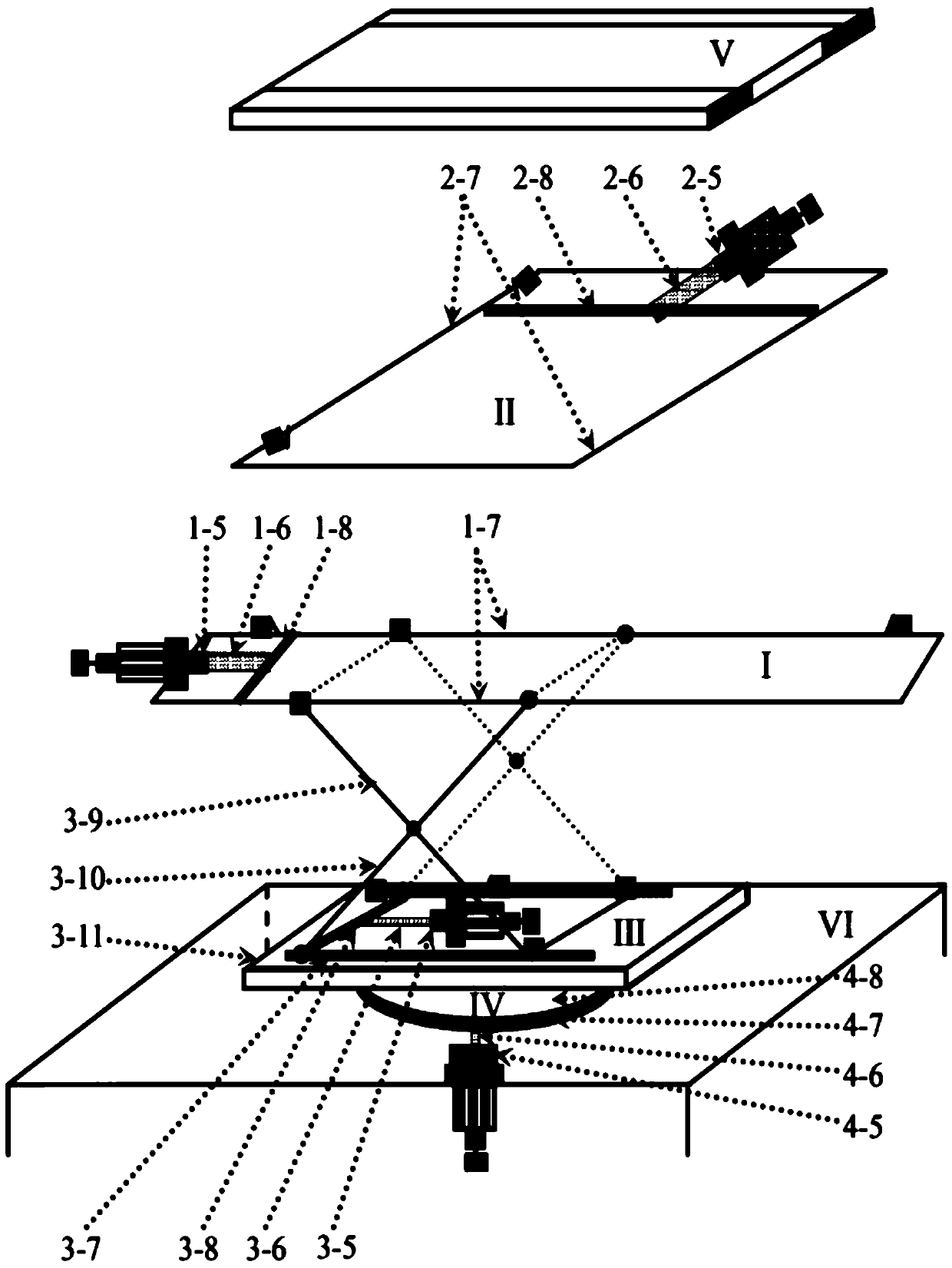 Radiotherapy simulation treatment bed based on multi-servo control