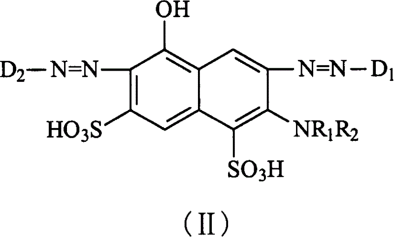 Dye component and its use