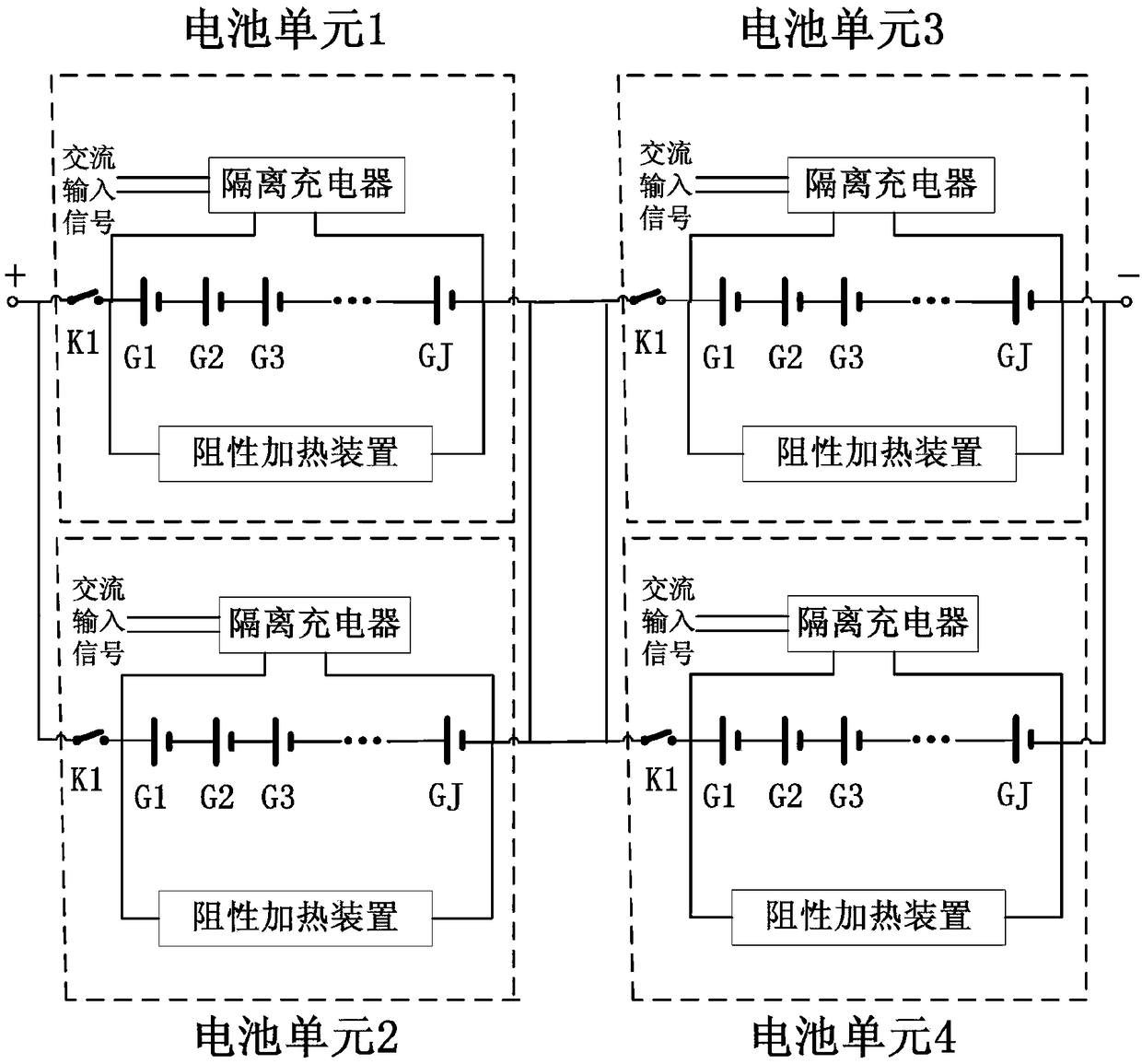 Lithium battery set used for UPS