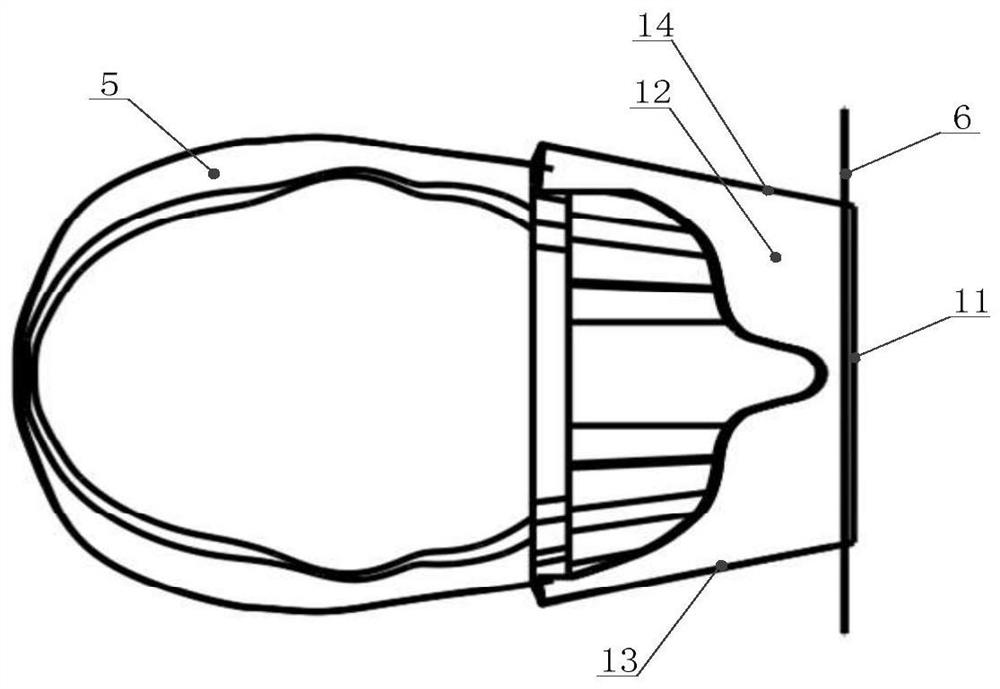 Double-layer transparent breathing filtering mask