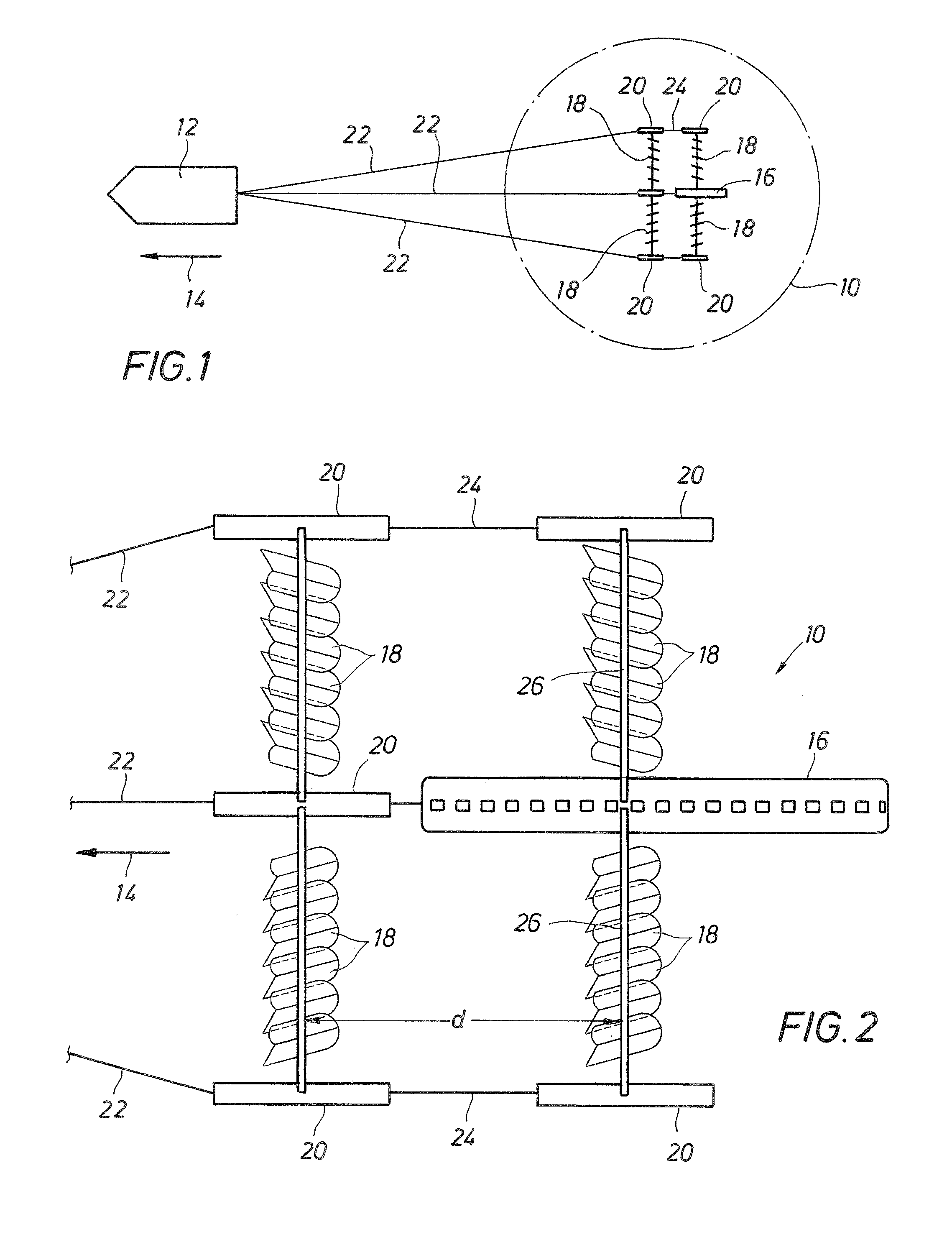 System and method for reducing the effects of ghosts from the air-water interface in marine seismic exploration