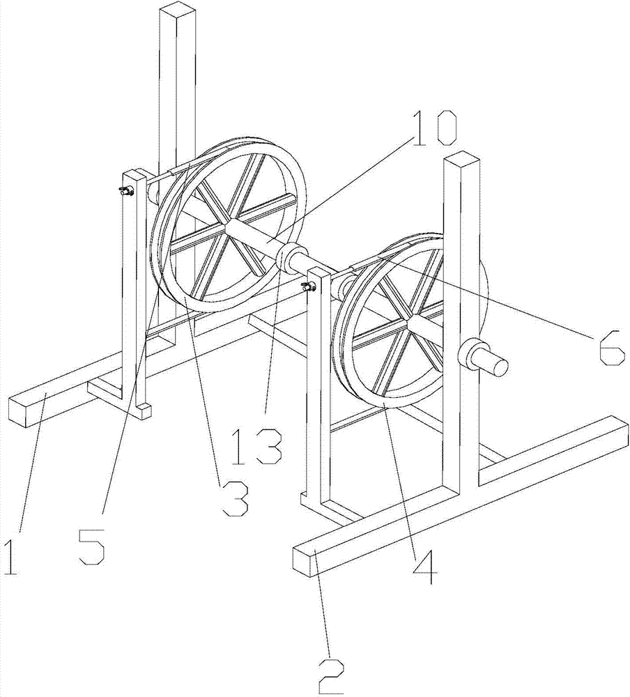 Paying-off method of paying-off device