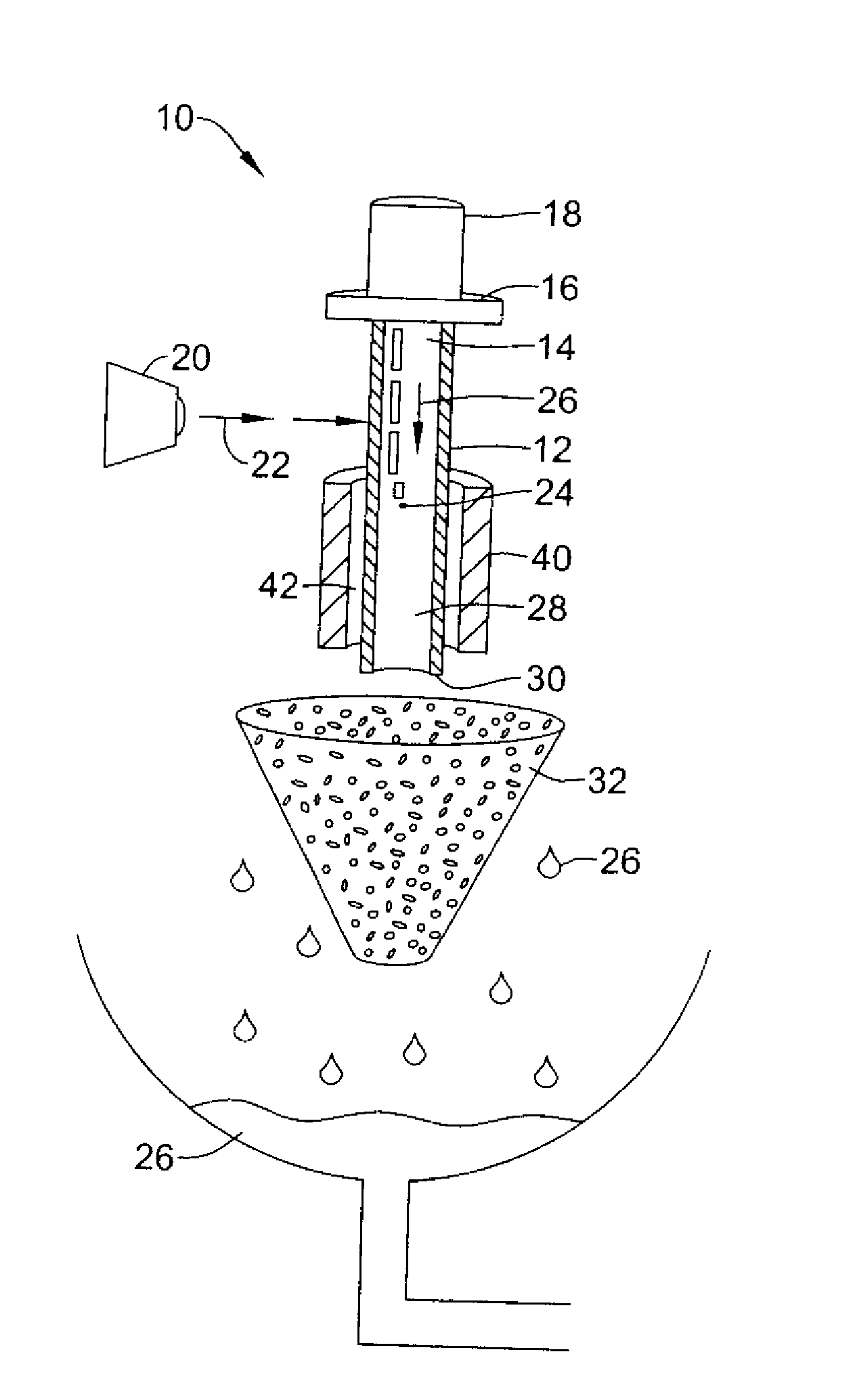 Vertical stent cutting process