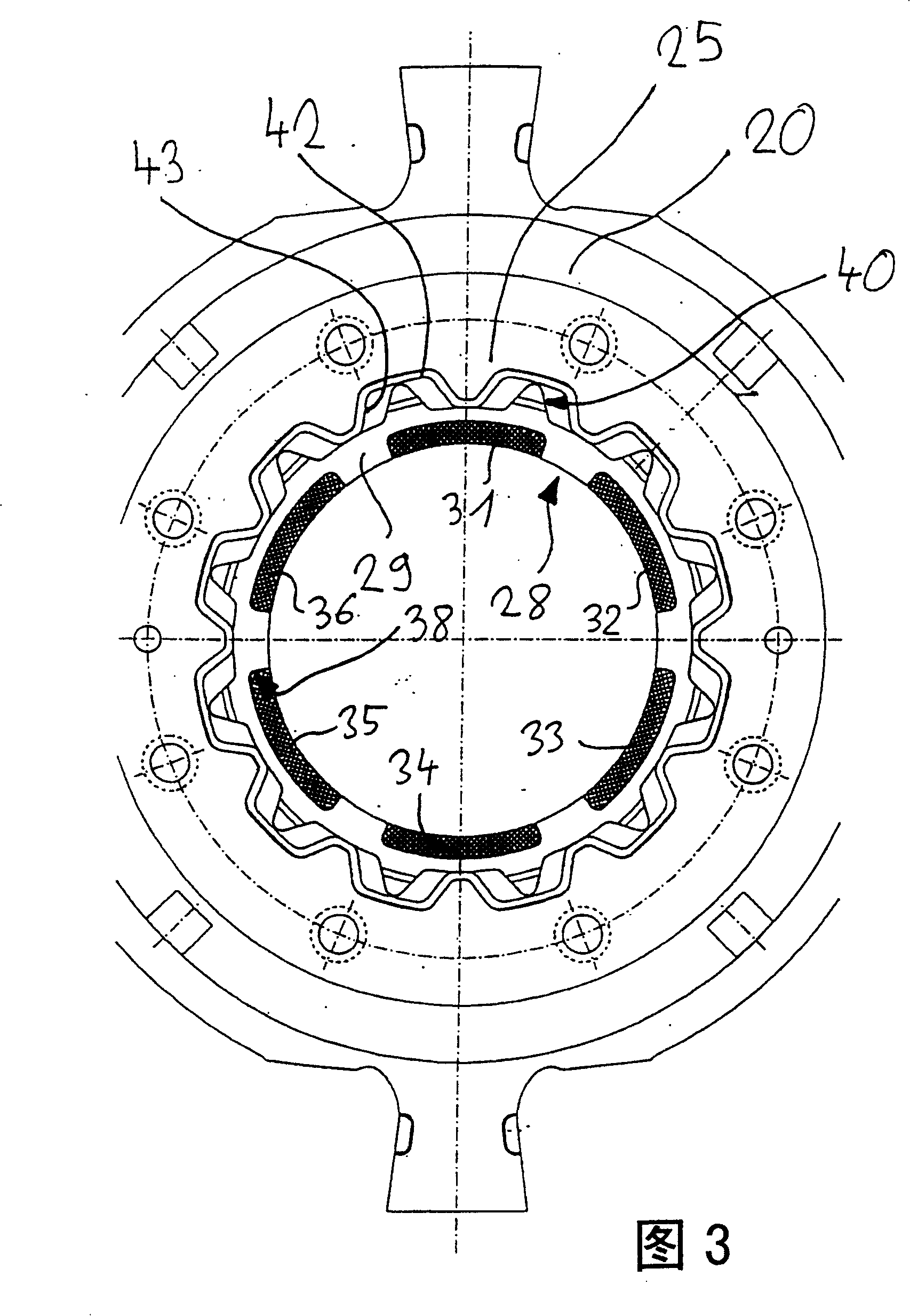 Torque vibration damper