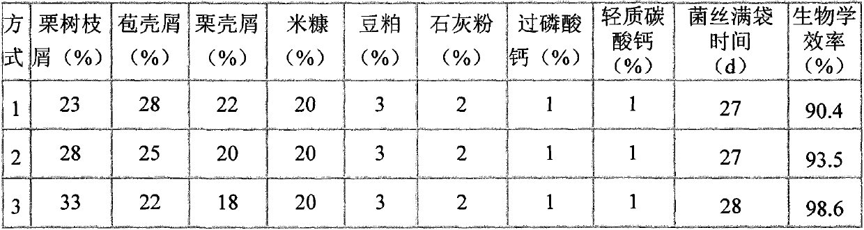 Tricholoma giganteum cultivation material combination and preparation method of cultivation material