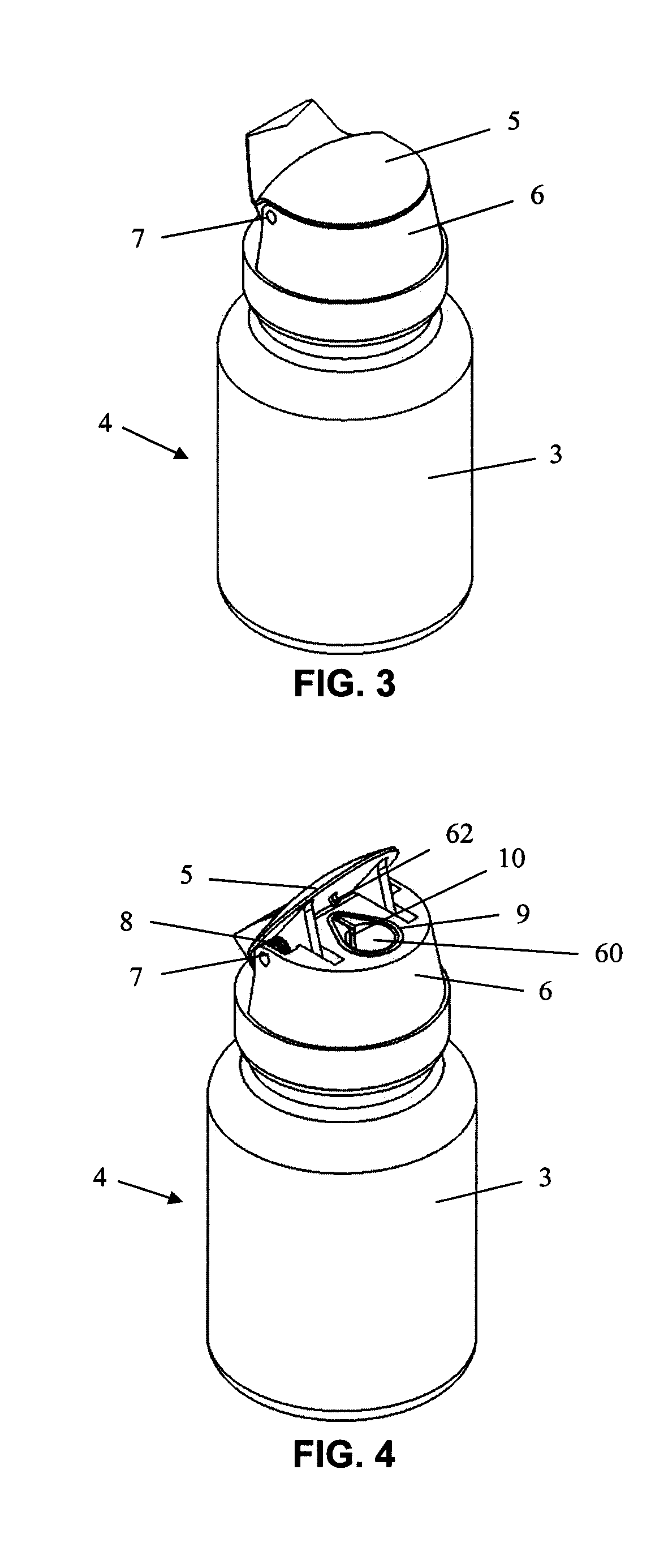 Single unit dispensing cap