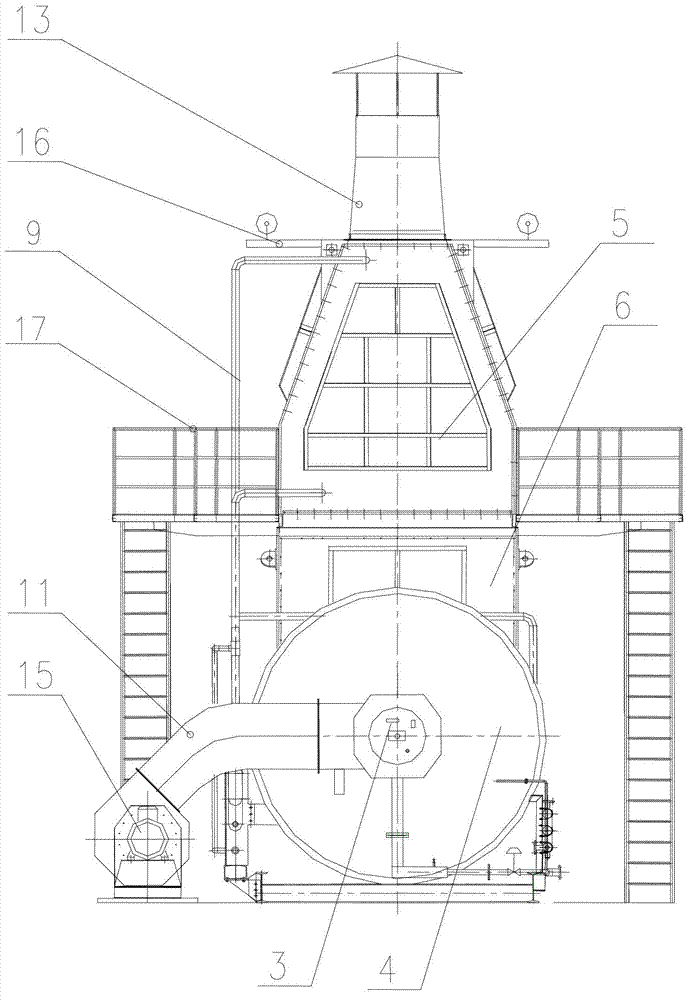 Superheated steam and subcritical pressure steam generator