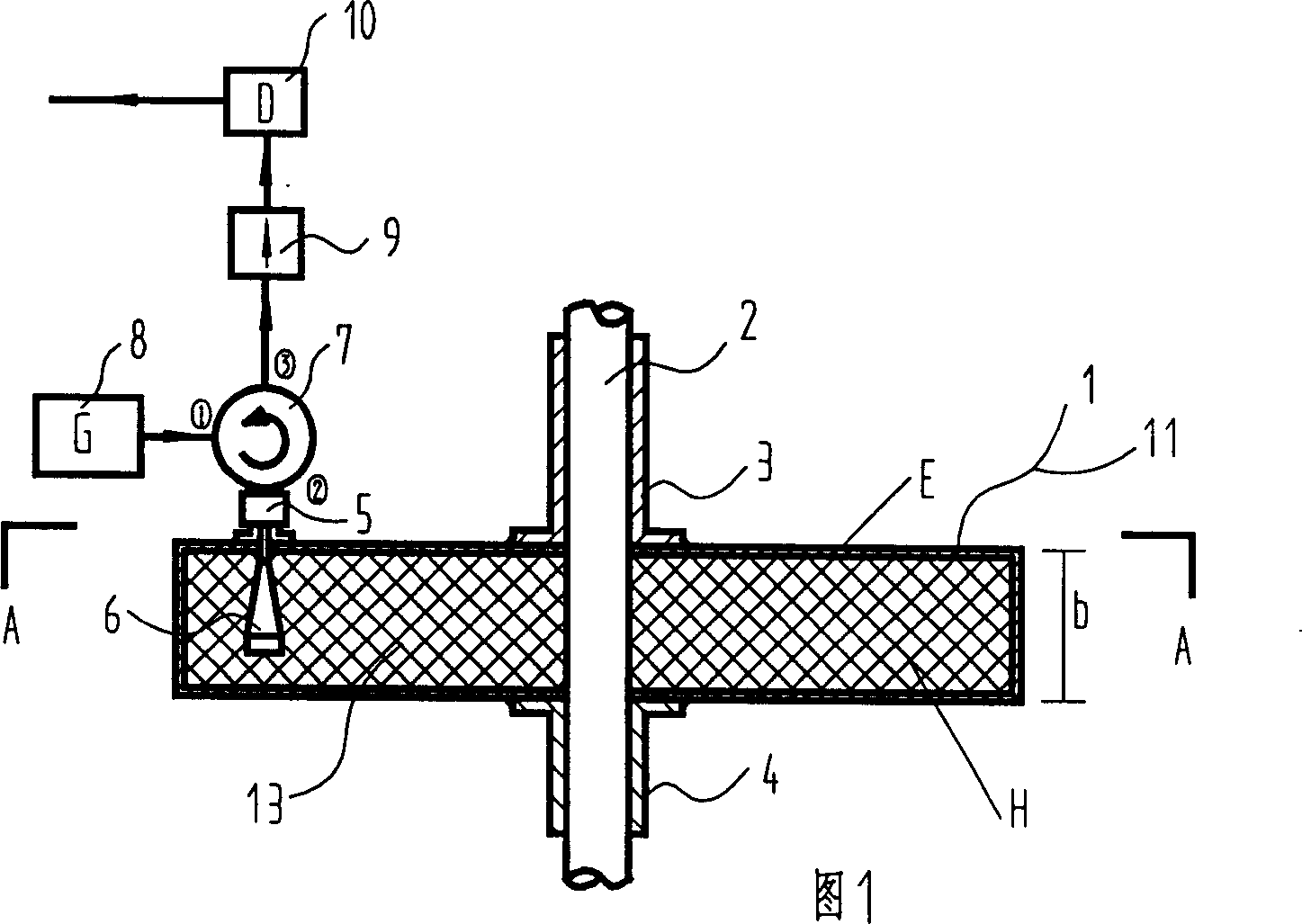 Microwave carbon-detection sensor uninfluenced by change of coal type