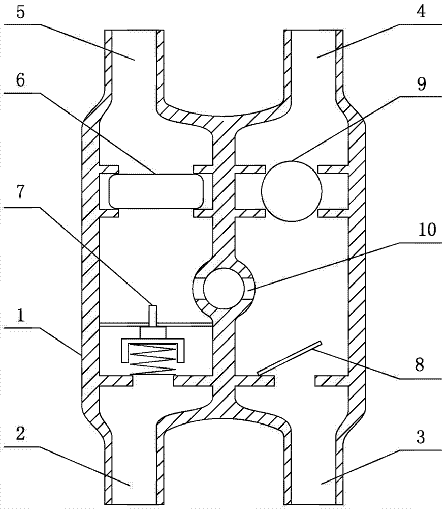 Bidirectional water leakage-proof valve