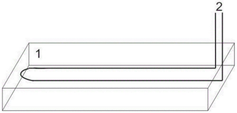 Distributed optical fiber monitoring method and system for ship lock structure strain and stress