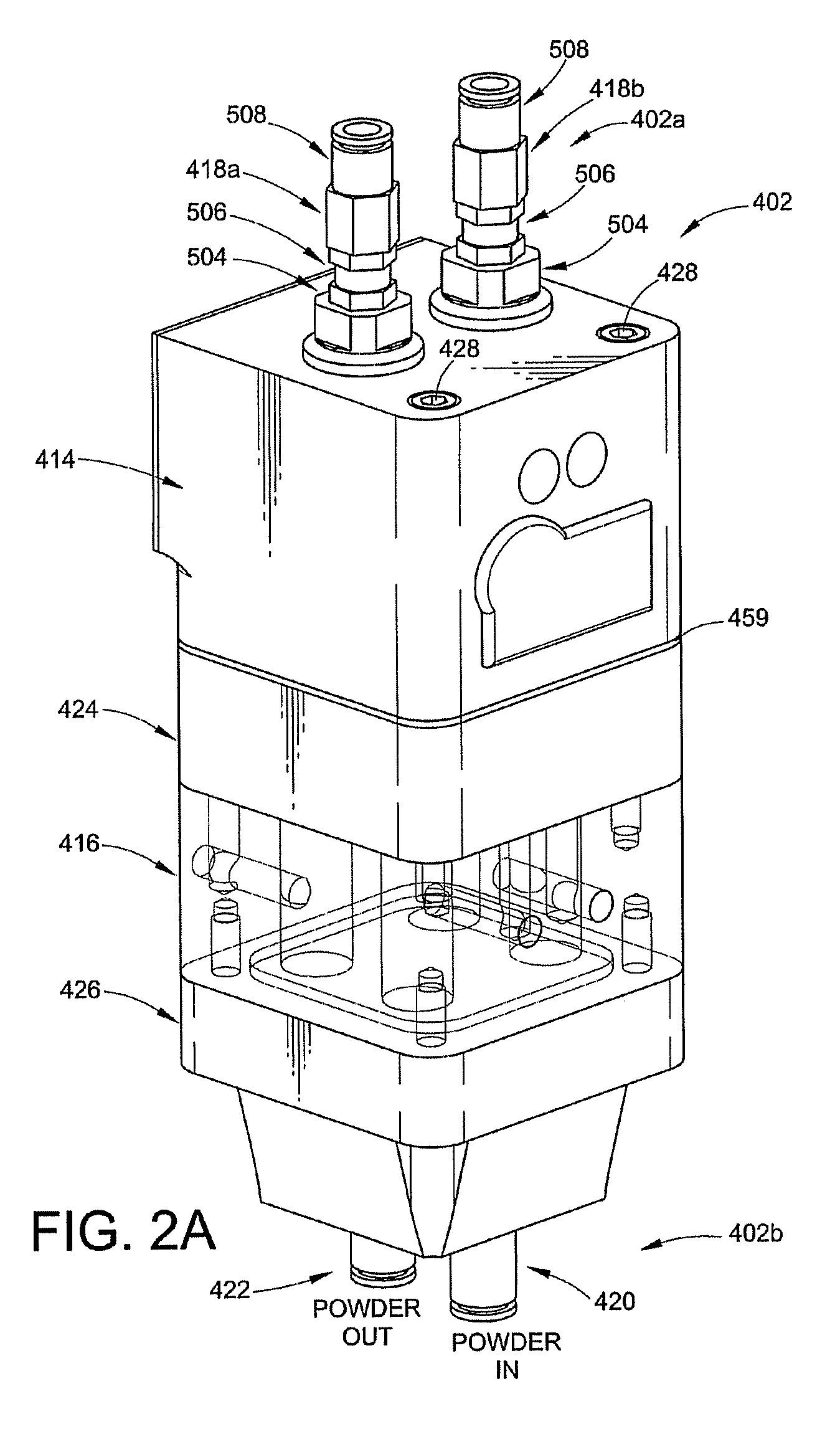 Dense phase pump with single ended flow and purge