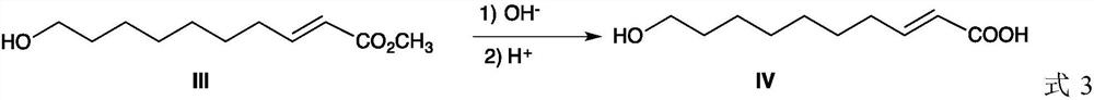 A kind of preparation method of royal jelly acid