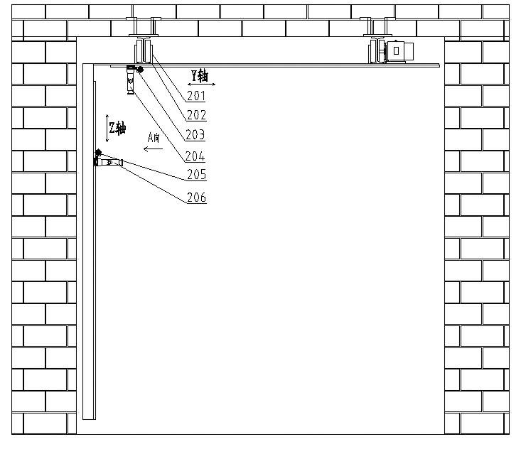 Intelligent X-ray digital flat imaging detection system device and detection method