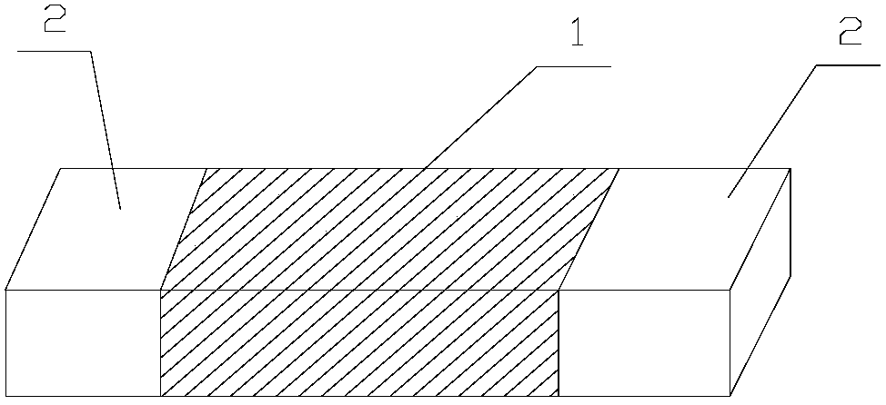 A kind of yttrium aluminate composite crystal and preparation method thereof