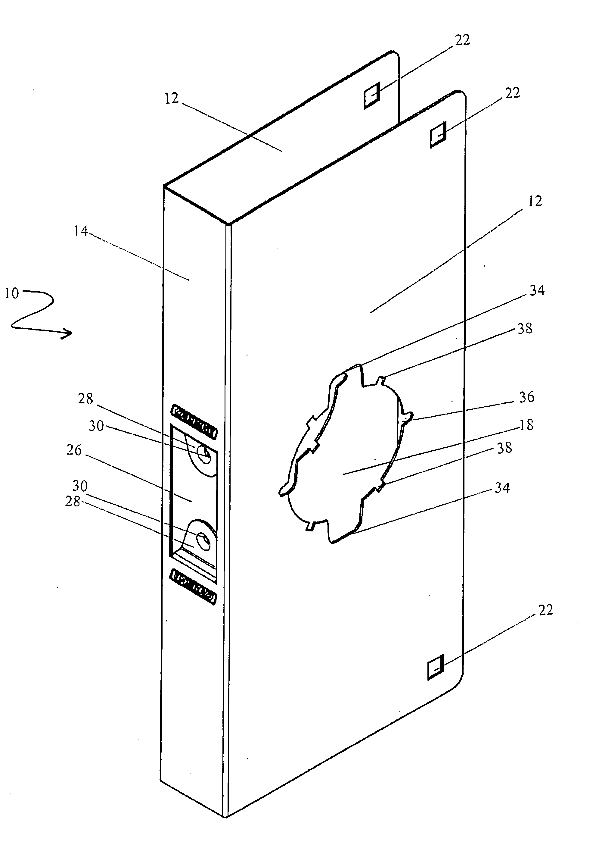 Cover plate and adaptor