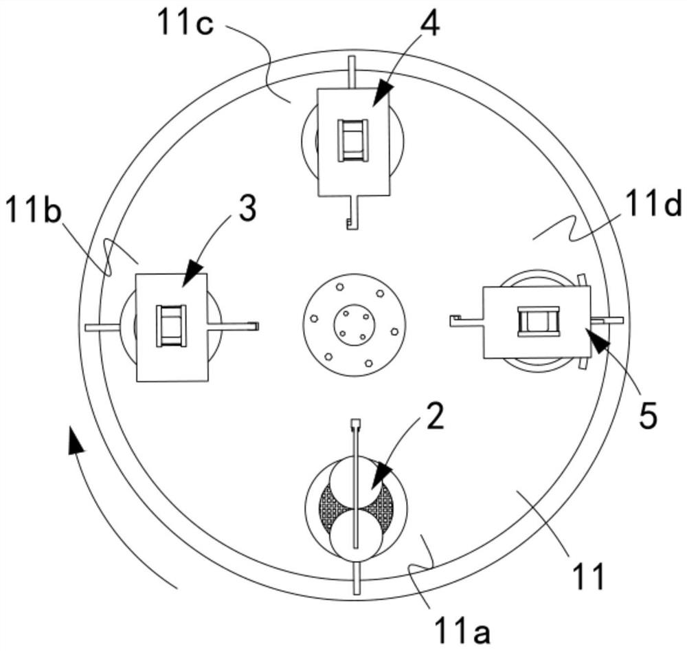 Graphite-organic compound combined artware production system