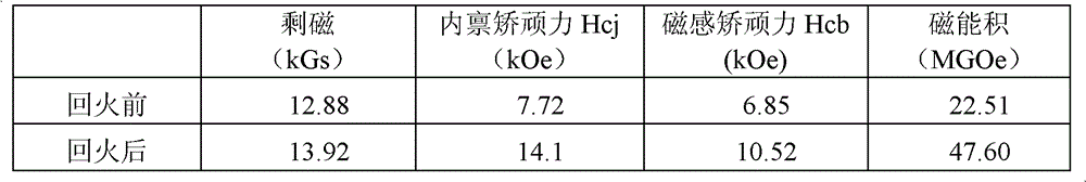 A kind of preparation method of fine-grained anisotropic densified NdFeB permanent magnet