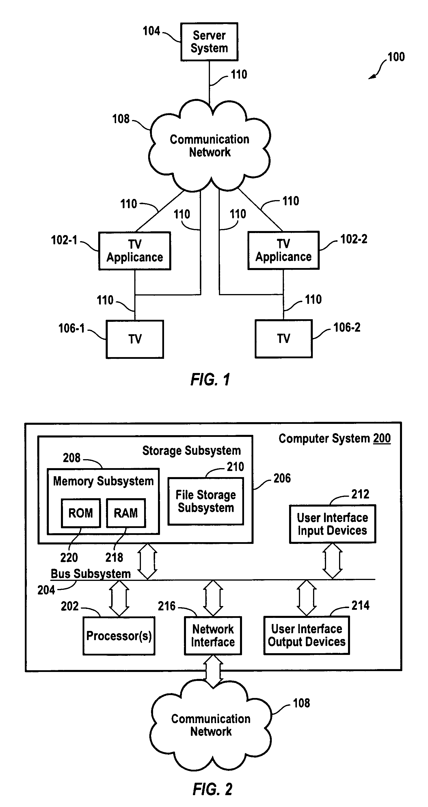 Television-based visualization and navigation interface