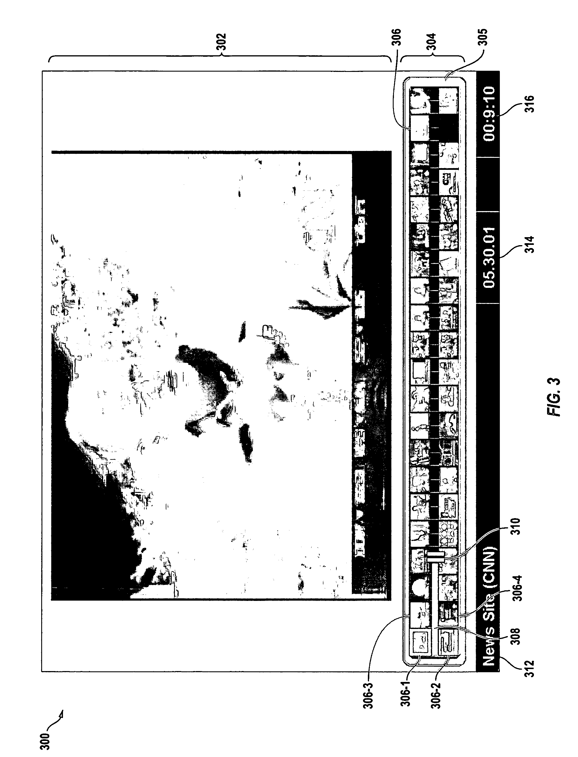 Television-based visualization and navigation interface