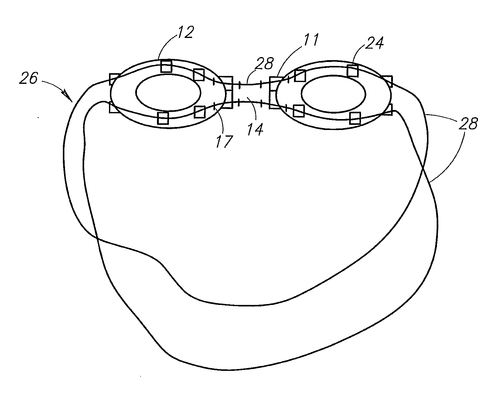 Goggles with Facial Conforming Eyepieces